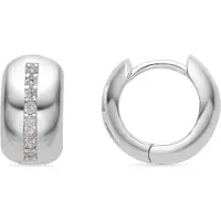 Luxenter Oorbellen 'Shio' zilver