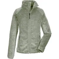 Killtec KOW 56 Women Fleece Jacket - Outdoorvest - Dames - Groen - Maat 44