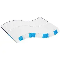 vidaXL Matras met pocketvering, medium stevigheid, 180x200 cm