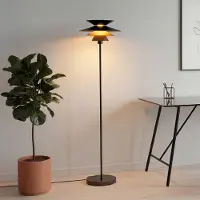 Osram Vloerlamp Decor Element, dimbaar, zwart, Woon-/ Eetkamer, metaal, Modern, vloerlamp