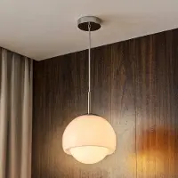 Osram Hanglamp Decor Dome, dimbaar, wit / opaal, Woon-/ Eetkamer, metaal, Modern, hanglamp