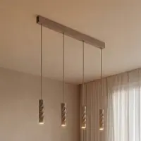 Osram Hanglamp Decor Twirl, dimbaar, crème / amber, Woon-/ Eetkamer, metaal, Modern, hanglamp