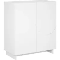 vidaXL Dressoir Wit 67 x 34,5 x 75 cm Bewerkt hout