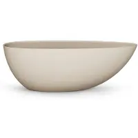 ZEZA Element Vrijstaand Bad - 170x80x55cm - solid surface - mat beige SW1476893
