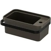 Qeramiq Élan Fontein - 45x27cm - 1 kraangat - keramiek - handdoekbeugel - mat caffé (bruin) SW1467755/SW1467760