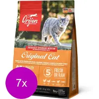 Orijen Whole Prey Cat & Kitten Kip&Kalkoen - Kattenvoer - 7 x 1.8 kg