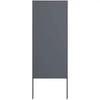 vidaXL Tuin Privacy Scherm Antraciet 50 x 140 cm Koudgewalst staal