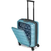 Bergpfeil Trolley 'Travel' lichtblauw