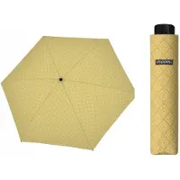Doppler Havana Paraplu | Lichtgewicht en compact | 140g | Mosterdgeel