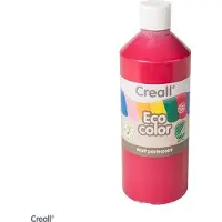 Creall plakkaatverf ECO COLOR 500 ml donkerrood milieuvriendelijk.