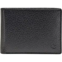 Esquire portemonnee Deer Little Billfold Wallet Black zwart
