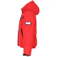 Superrebel ski-jas - rood Skijack Meisjes Polyester Capuchon Effen - maat 140