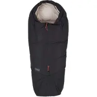 Voksi Fußsack - Adventure North - Black/Muschel Sand - - One Size - Fußsack