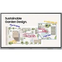 Samsung WE75FX interactief whiteboard 190,5 cm (75") 3840 x 2160 Pixels Touchscreen Grijs HDMI