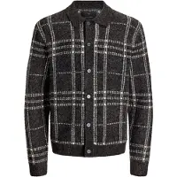 Jack & Jones Effen Gebreide Vest M Grijs