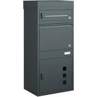 SoBuy Boîte Colis XXL Sécurisée OGS68-DG