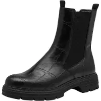 Tamaris Chelsea boots zwart