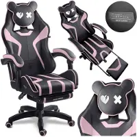 Sofotel Gamingstoel, draaibare gamestoel, voetensteun, Specter