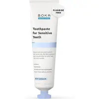 Boka Sensitive Tandpasta - Fluoride Vrij, 5% Kalium Nitraat, Nano Hydroxyapatiet