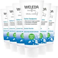 Weleda 6x Tandpasta Saline 75 ml