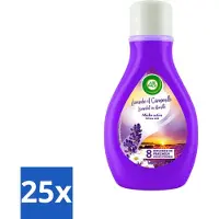 Air Wick 25 x - Actieve Wiek Luchtverfrisser - Lavendel & Kamille - 375ml - Voordeelverpakking - 25 stuks