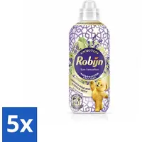 Robijn 5 x – Wasverzachter – Intense Spa Sensation – 765 ml - Voordeelverpakking - 5 stuks