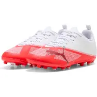 Puma Ultra 7 Play MG The Arrival - Ultra Red/Zwart/Wit Kids