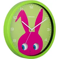 Karlsson - Wandklok Peekaboo Bunny