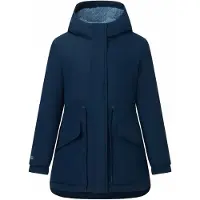 Regatta Vallina geïsoleerde, waterdichte jas voor kinderen (Navy/Dusky blauw)