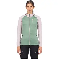 Karpos - Women's Odle Evo Hoodie Full Zip Fleece - Fleecevest S, groen