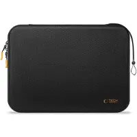 TechProtection Sport MacBook 13 / 14 Inch Sleeve Zwart / Oranje
