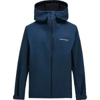 Peak Performance - Ski jassen - M Maroon 3L Jacket Blue Shadow voor Unisex - Maat M - Marine blauw