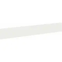vidaXL Gazonrand 30 st 100 x 15 cm Staal Wit
