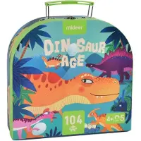 Mideer Ma valise Puzzle Dinosaures
