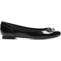 Clarks Shoes Couture Bloom Zwarte Pat Schoenen