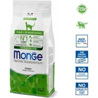Monge Natural Superpremium - Kattenbrokken - Adult - Monoproteïne konijn - 10 kg