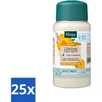 Kneipp 25 x - Voetbadzout - Vitalizing - Citrusgeur - 600 g - Voordeelverpakking - 25 stuks