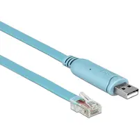 DeLOCK 64185 USB-adapter USB 1.1, USB 2.0 USB-A stekker, RJ45 2.00 m Blauw