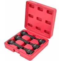 AWTOOLS Spline Set - Slagmoersleutels - 1/2 inch - Staal - 8 delig