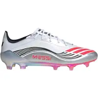 Adidas Voetbalschoen 'F50 Messi' cranberry / zwart / zilver / wit