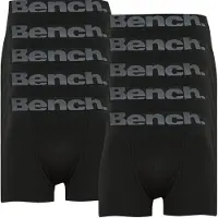 Bench Heren putton tienpack boxershorts - Zwart/Zwart/Zwart/Zwart/Zwart