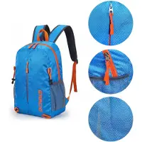 Gracio Lichtgewicht Opvouwbare Rugzak Blauw - 17L