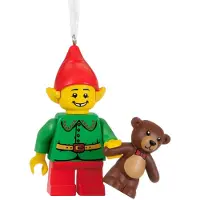 Hallmark Kerst Ornament Lego Elf & Teddy 4 X 4 X 7 Cm