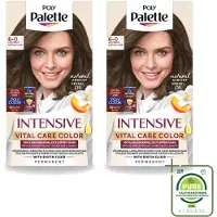 Schwarzkopf 2 x Poly Palette – Haarverf – 6-0 Lichtbruin – 115 ml - Grootverpakking - Vaatwasstrips - Haarkleur - Haarkleuring - Grijsdekking - Lichtbruin - Permanente Haarkleuring