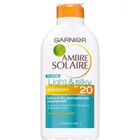 Garnier Ambre Solaire Zonnebrand Light & Silky Milk Factor(spf) 20
