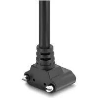DeLOCK USB 5 Gbps Cable USB Type-C male straight to USB Micro-B male with screw distance 18 mm 90° upwards angled 0.3 m black