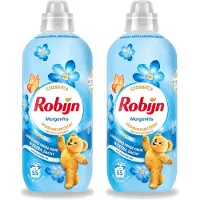 Robijn 2 x – Wasverzachter – Morgenfris – 1,1 L - Voordeelverpakking - 2 stuks