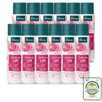 Kneipp 12 x - Douchegel - Embrace Life - 200 ml - Wasstrips - Douchegel Vrouwelijk - Roze Geur - Hydraterende Douchegel - Zachte Douchegel - Douchegel Voor Gevoelige Huid