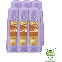 Unilever 6 x Andrélon Oil & Care Conditioner voor droog en kroeshaar, 200 ml - Grote verpakking - 6 stuks