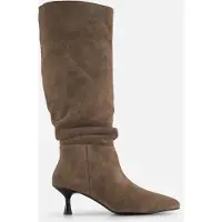 Linea Zeta Hoge laarzen taupe Suede Maat 40